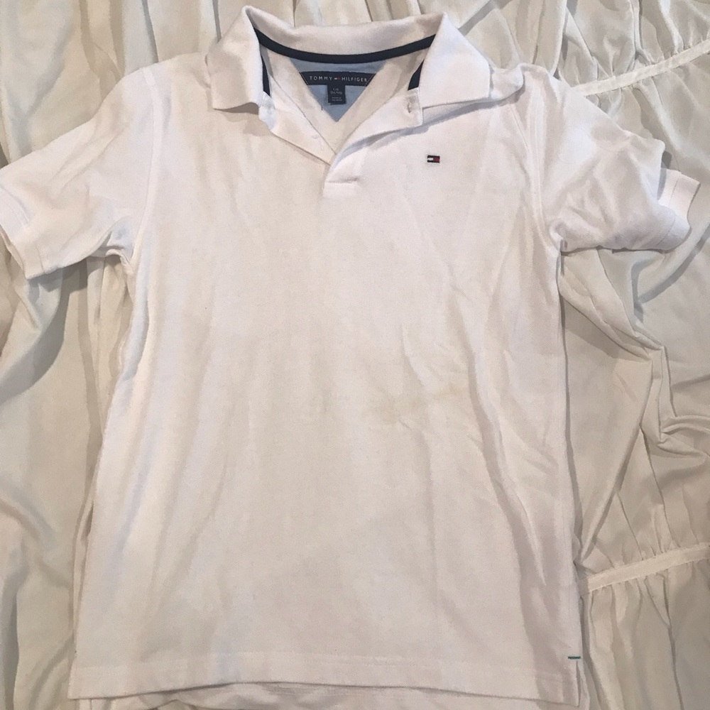 Tommy Hilfiger Boys Polo Top. Size Large. EUC